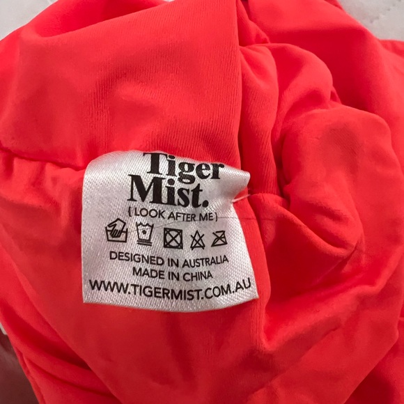 Tiger Mist Stretchy Halter Mini Dress - Picture 5 of 5